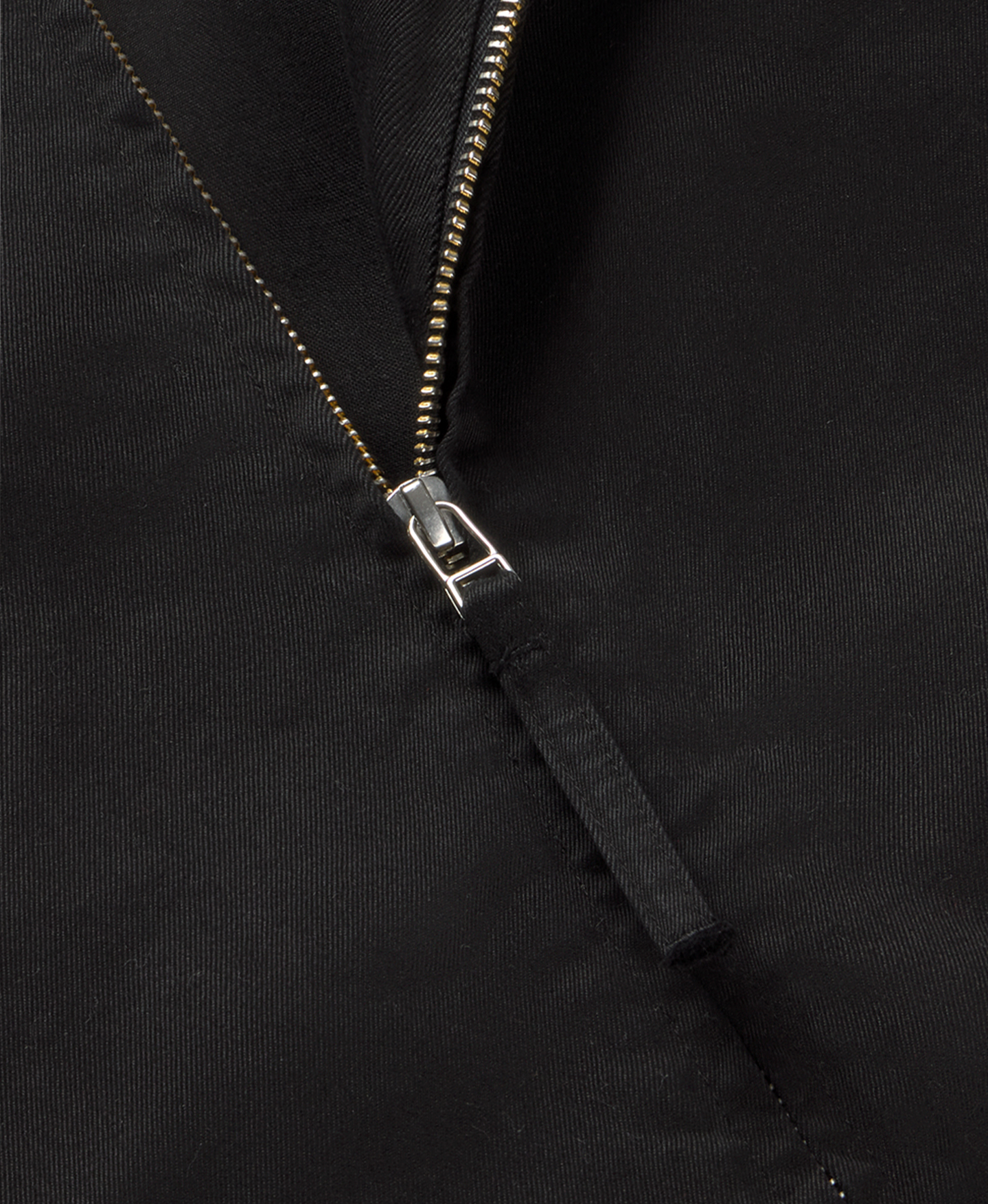 'Jet Black' Twill Jacket