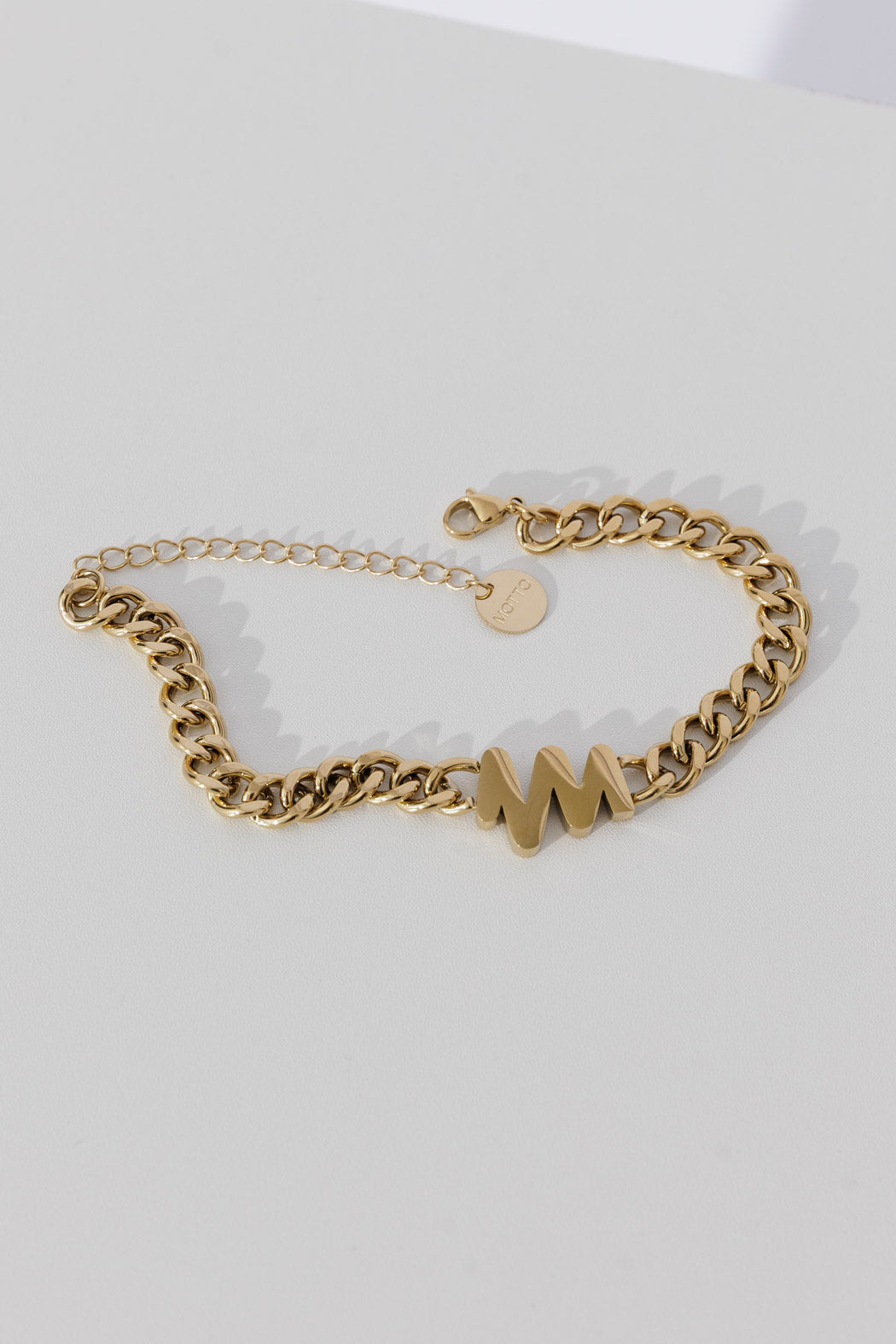 Free Gift - Gold M Bracelet