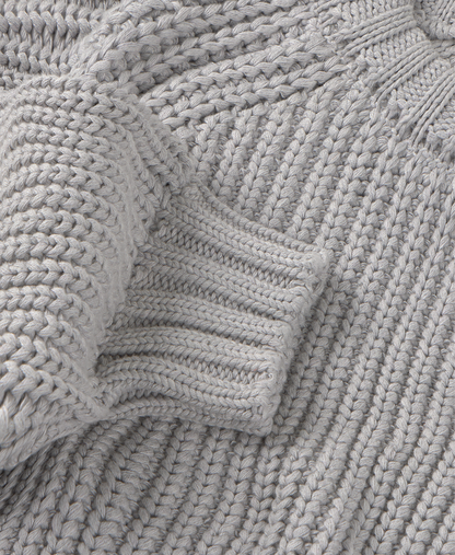 3 Gauge 'Light Heather Gray' Knit