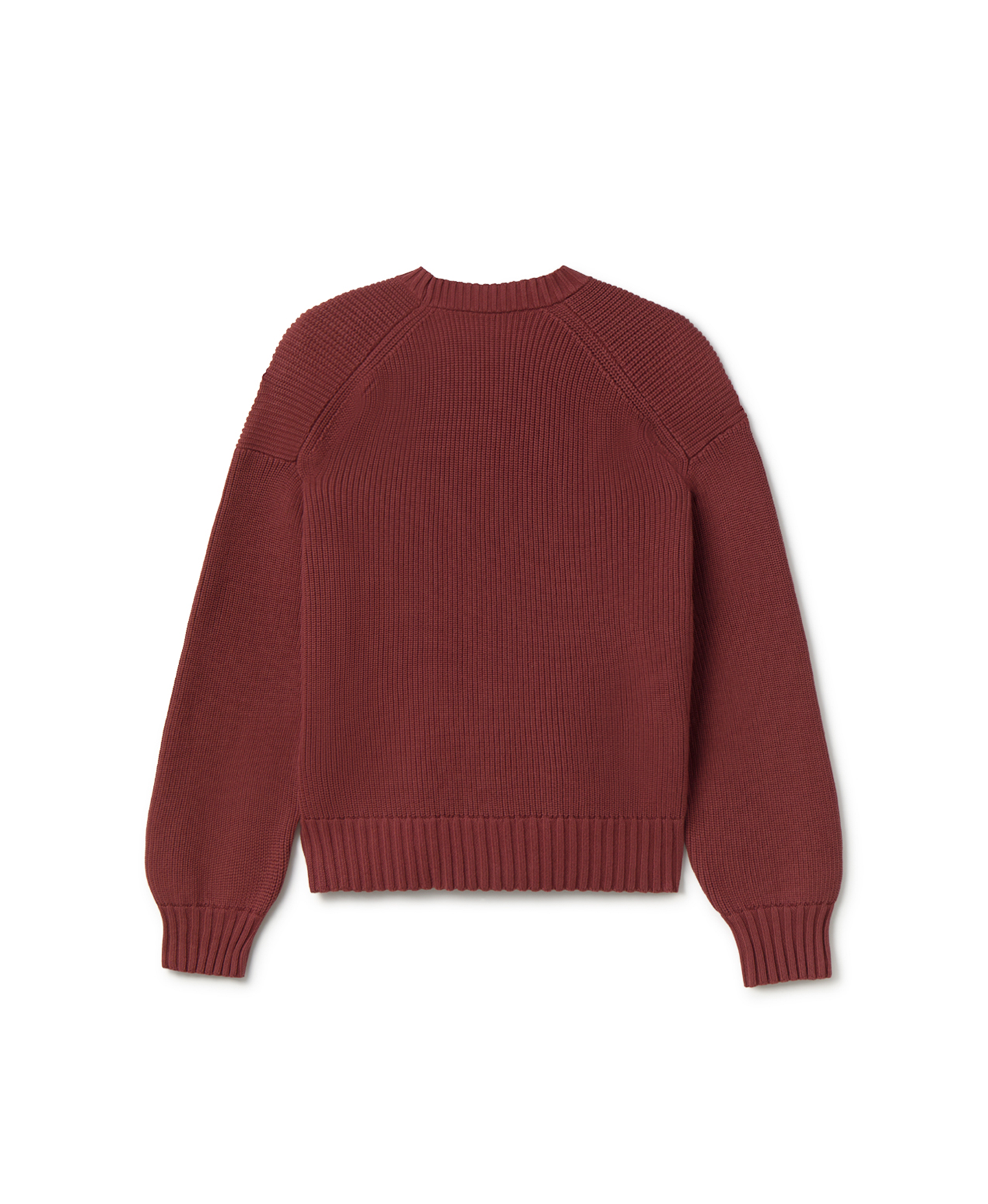 7 Gauge 'Dark Red' Knit