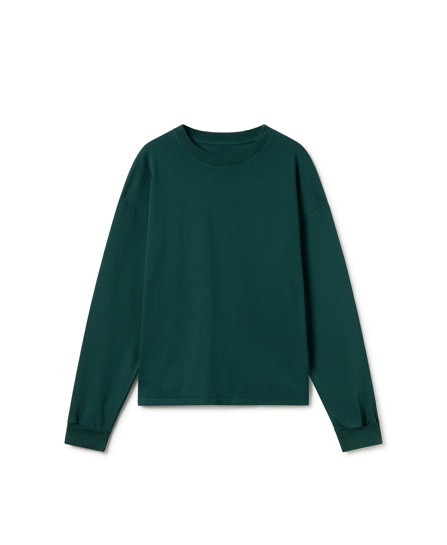 300 GSM 'British Racing Green' Longsleeve