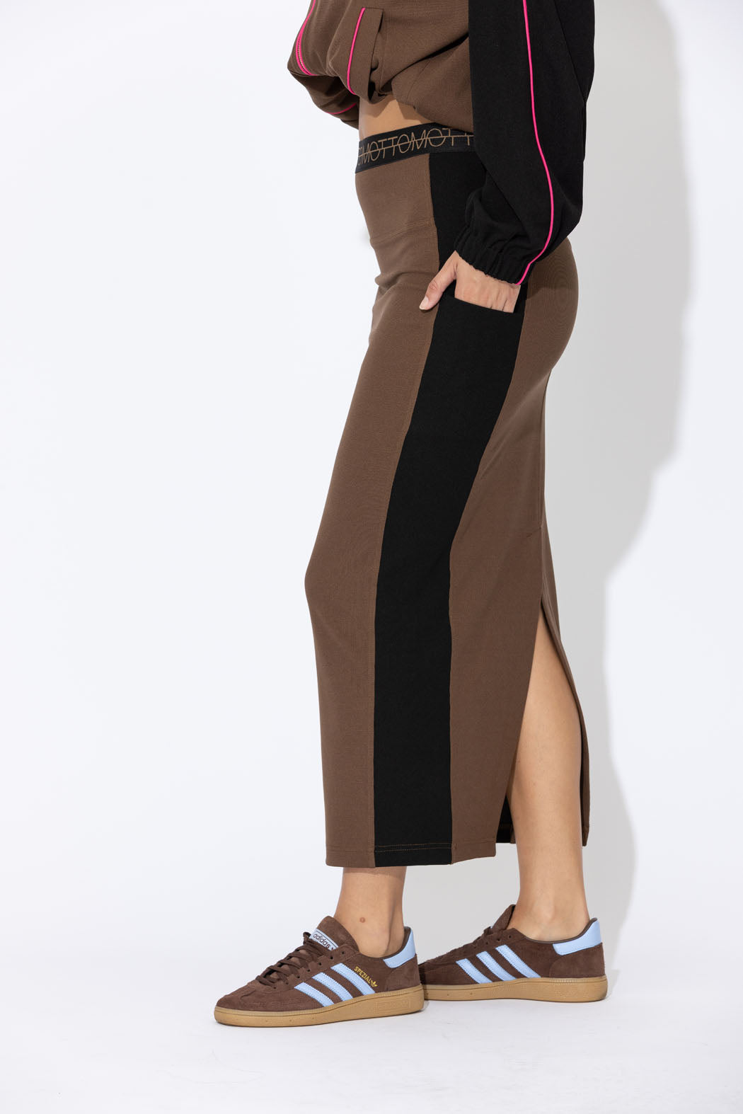 Chocolate Contrast Miracle Skirt