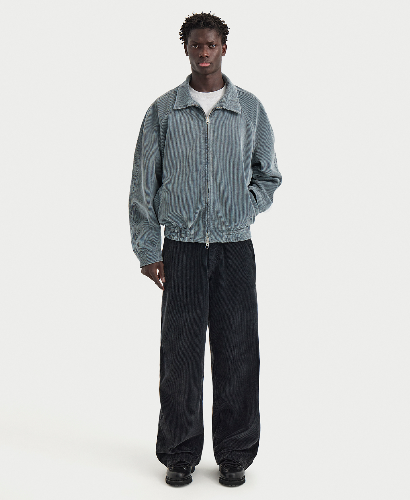 'Coral' Corduroy Jacket