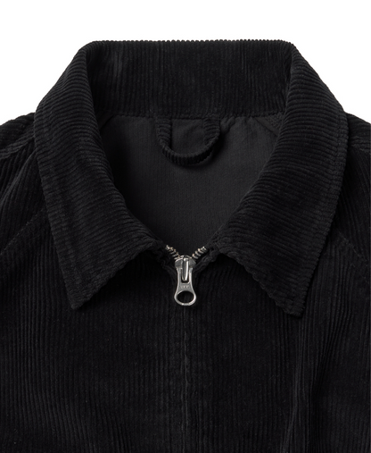 'Jet Black' Corduroy Jacket