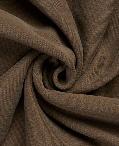 600 GSM 'Mocha Brown' Zipper