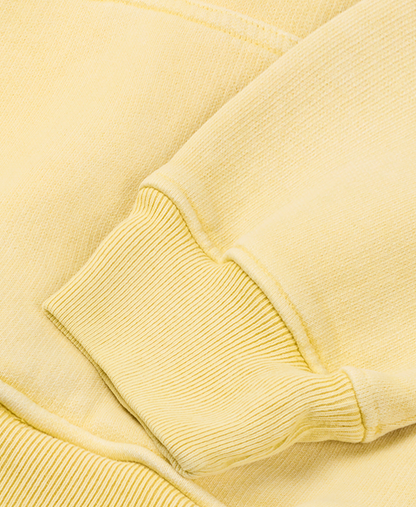 600 GSM 'Vintage Yellow' Hoodie