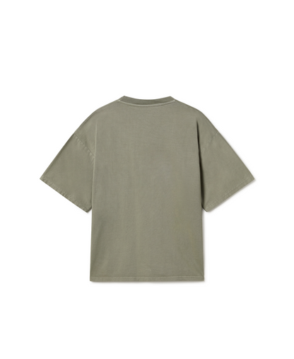 300 GSM 'Vintage Olive Green' T-Shirt