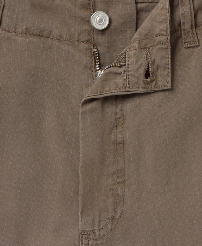 'Chocolate' Ripstop Short Cargo Pants