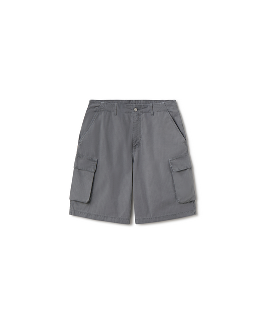 'Cinza' Ripstop Short Cargo Pants