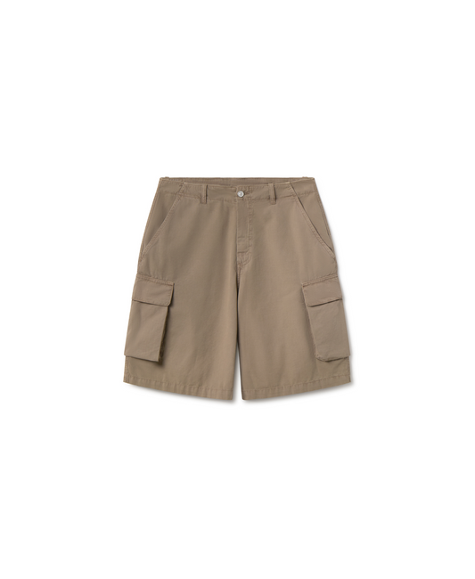 'Taupe' Ripstop Short Cargo Pants