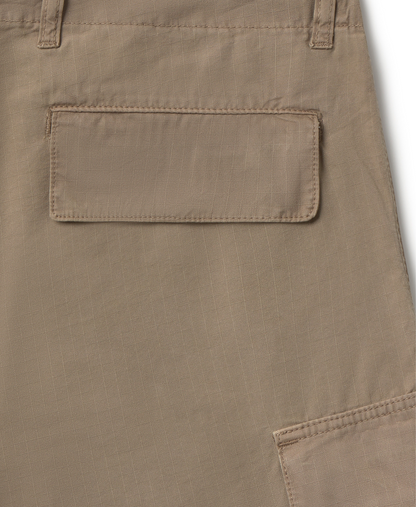 'Taupe' Ripstop Short Cargo Pants