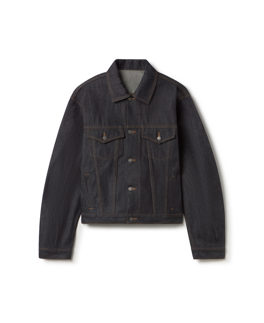 14 oz 'Indigo' Selvedge Raw Denim Jacket