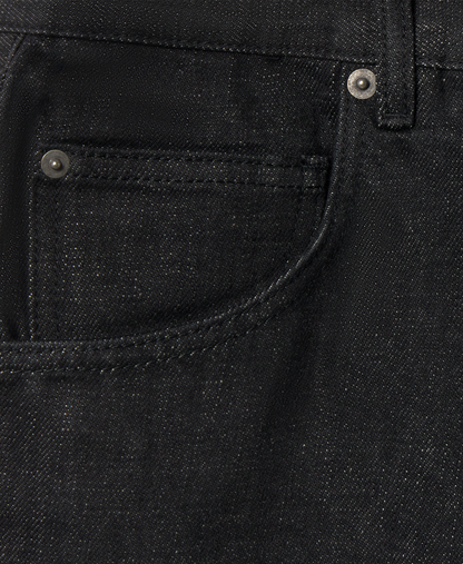 14oz 'Black' Raw Selvedge Shorts