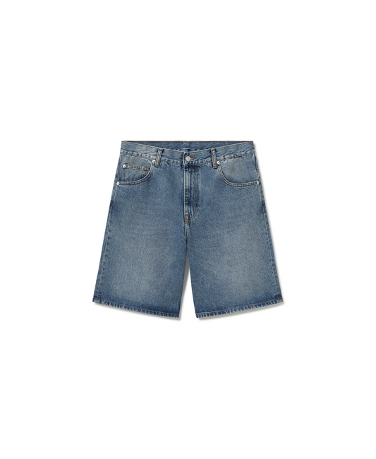 14oz 'Stone Wash' Denim Shorts