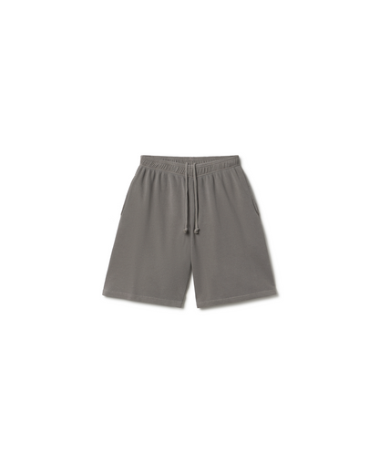 350 GSM 'Mud Gray' Short Pants