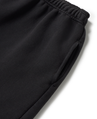 600 GSM 'Jet Black' Short Pants