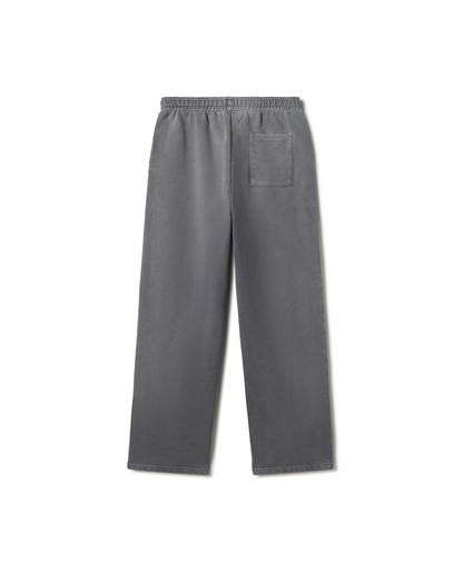 600 GSM 'Faded Gray' Straight-leg Pants