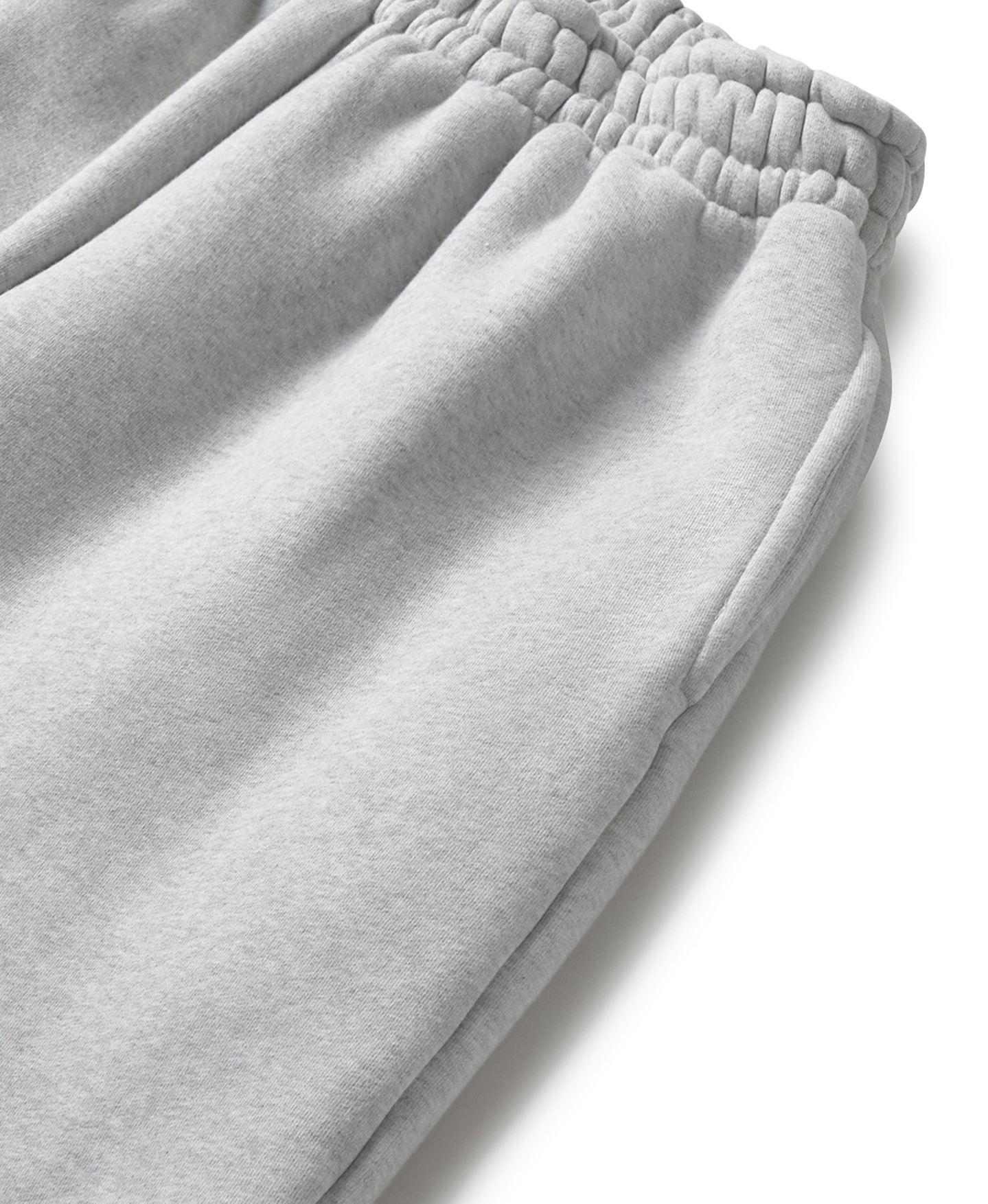 750 GSM 'Light Heather Gray' Straight-leg Pants