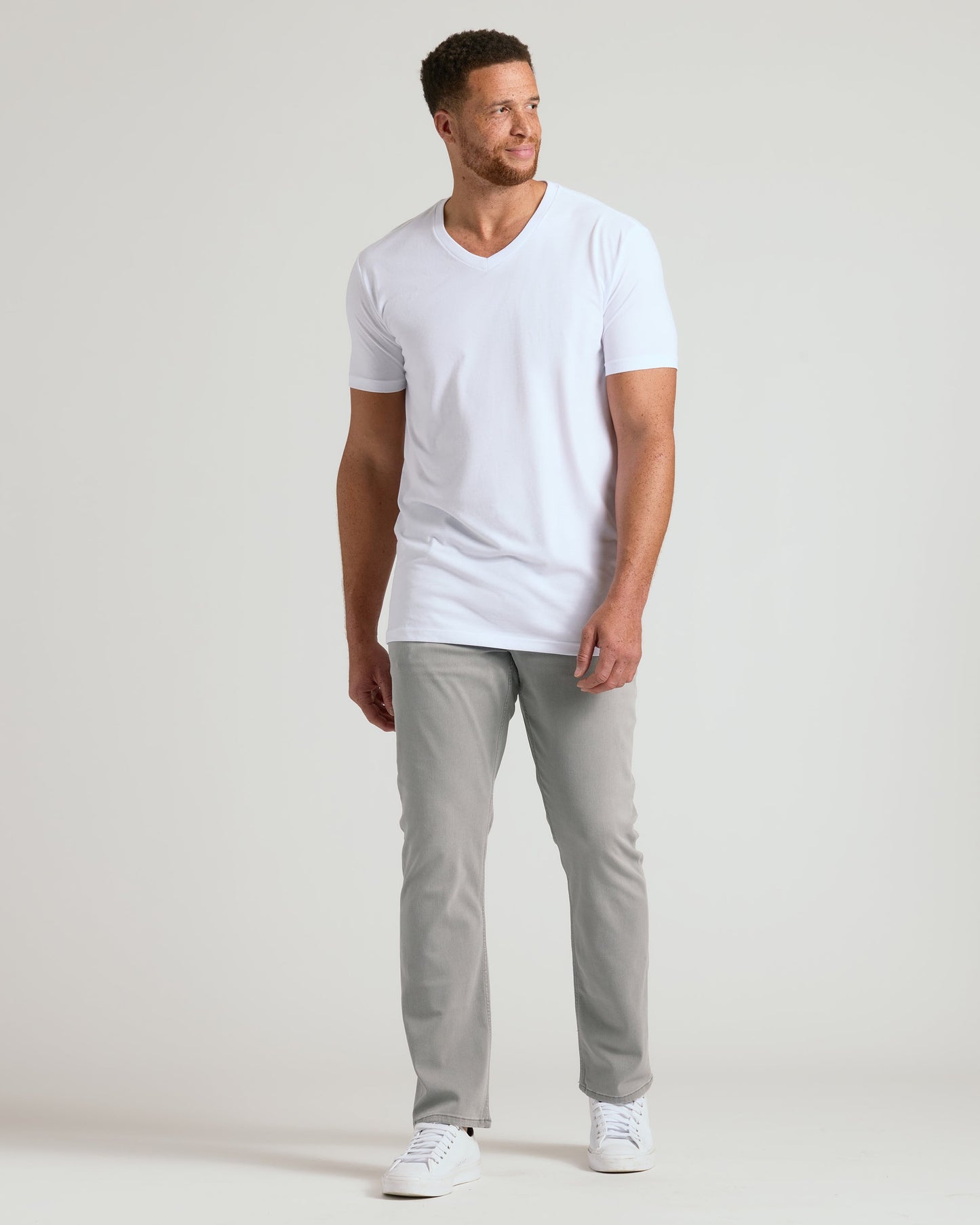 Wardrobe Classic Tall V-Neck 10-Pack