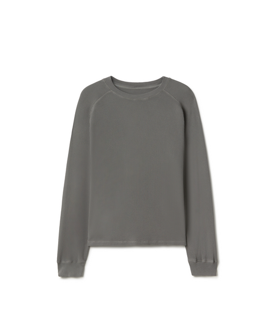 350 GSM 'Mud Gray' Thermal Longsleeve