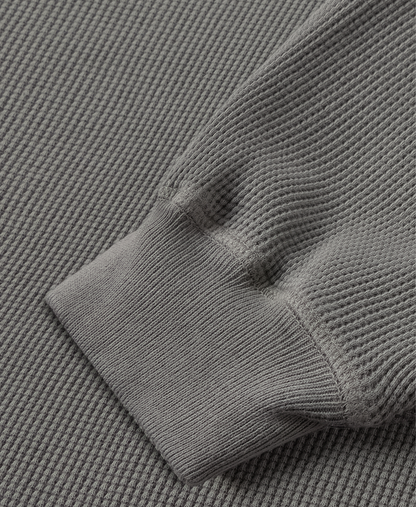 350 GSM 'Mud Gray' Thermal Longsleeve