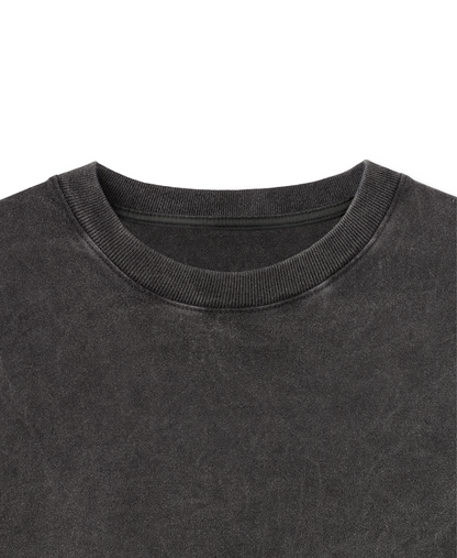 300 GSM 'Vintage Black' T-Shirt