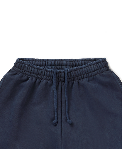 600 GSM 'Vintage Navy Blue' Straight-leg Pants