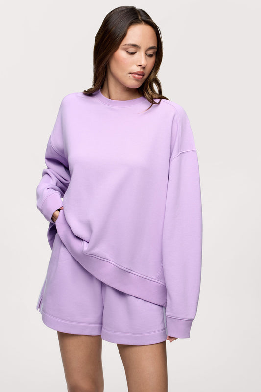 French Terry Classic Crewneck | Orchid