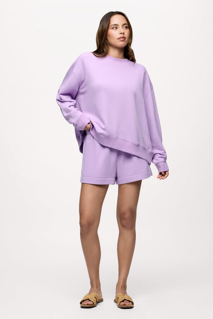 French Terry Classic Crewneck | Orchid