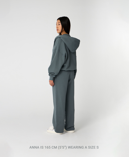 450 GSM 'Iron Gray' Zipper