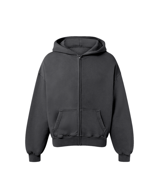 450 GSM 'Anthracite' Zipper