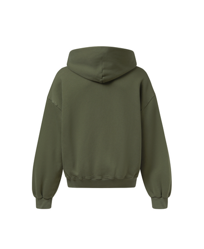 450 GSM 'Olive' Zipper
