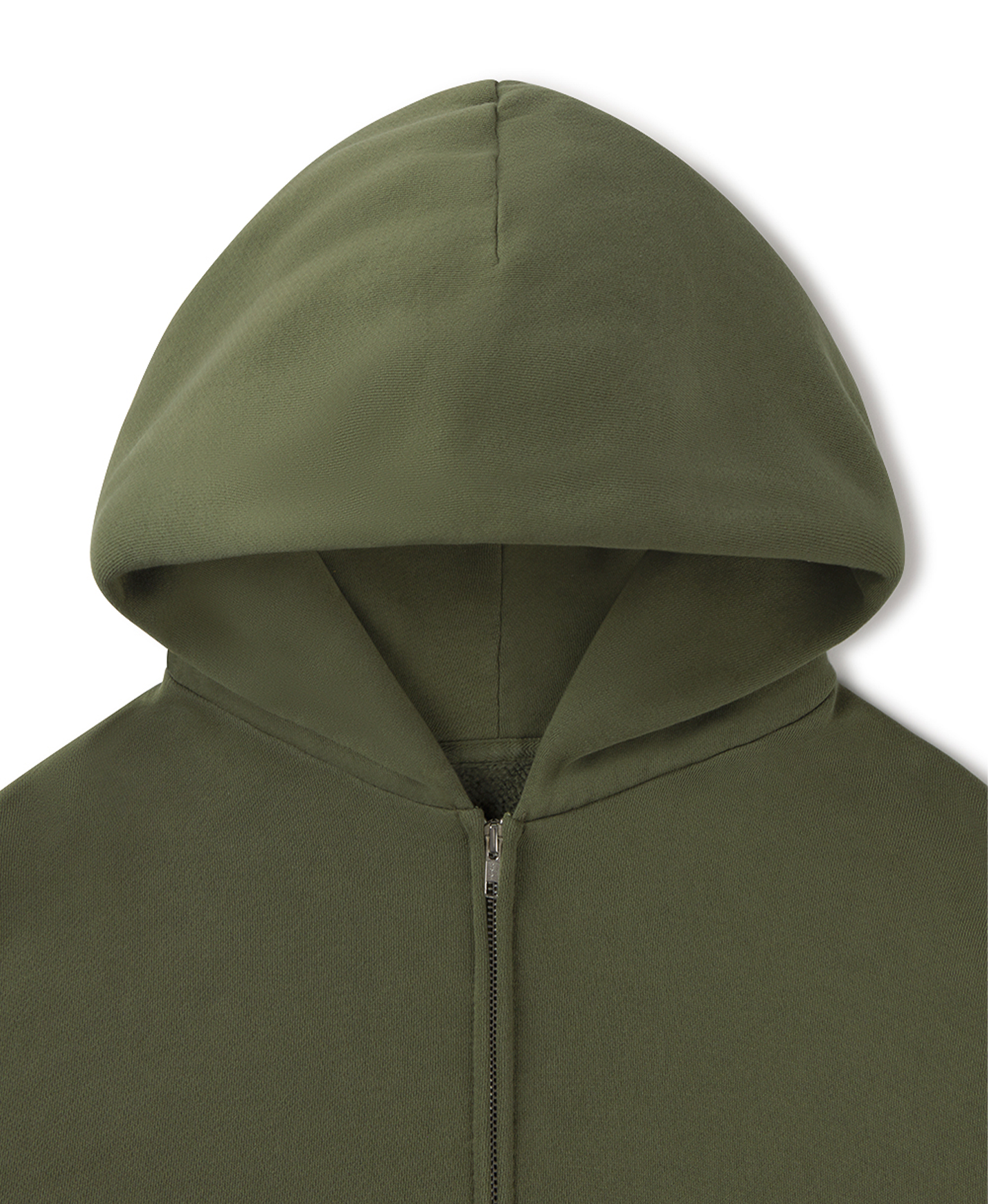 450 GSM 'Olive' Zipper