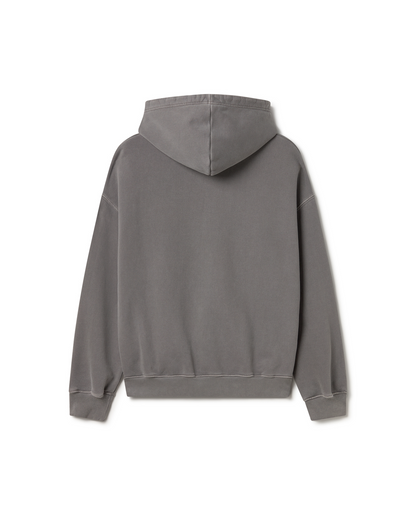 600 GSM 'Mud Gray' Zipper