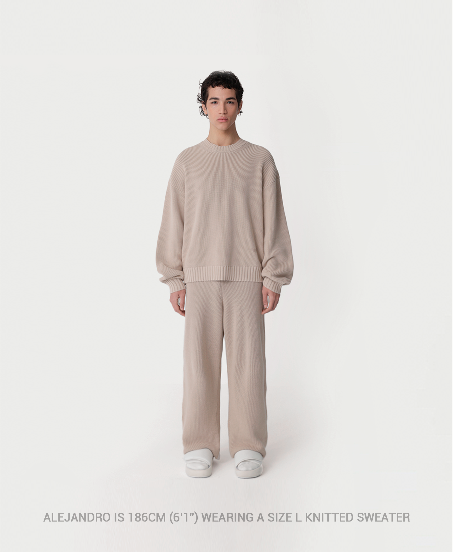 7 Gauge 'Tan' Knit