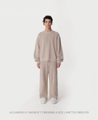 7 Gauge 'Tan' Knit