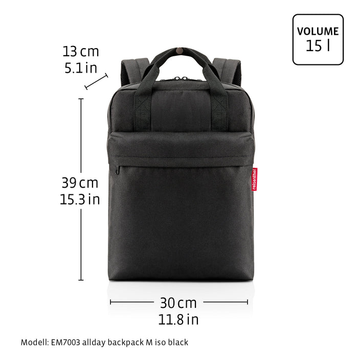 Allday Backpack M ISO - Twist Silver - Little Kooma