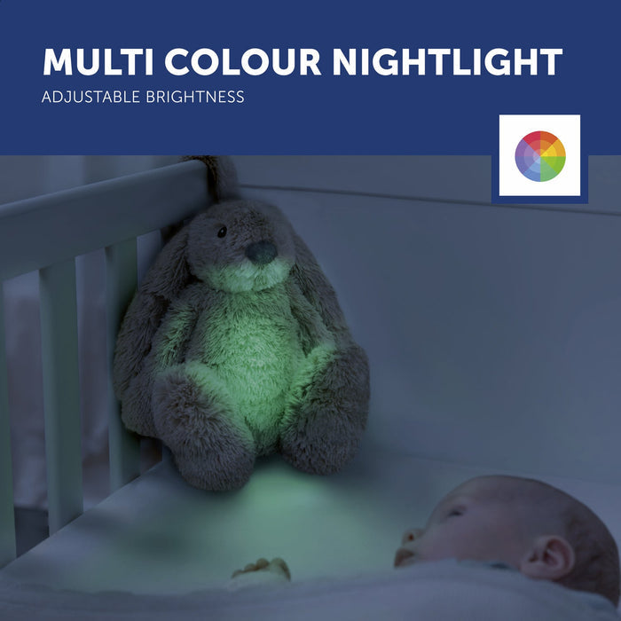 Baby Sleep Soother with Nightlight - Ro The Rabbit - Little Kooma