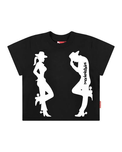 BABY TEE CASALCOWBOY PRETA - Four Street