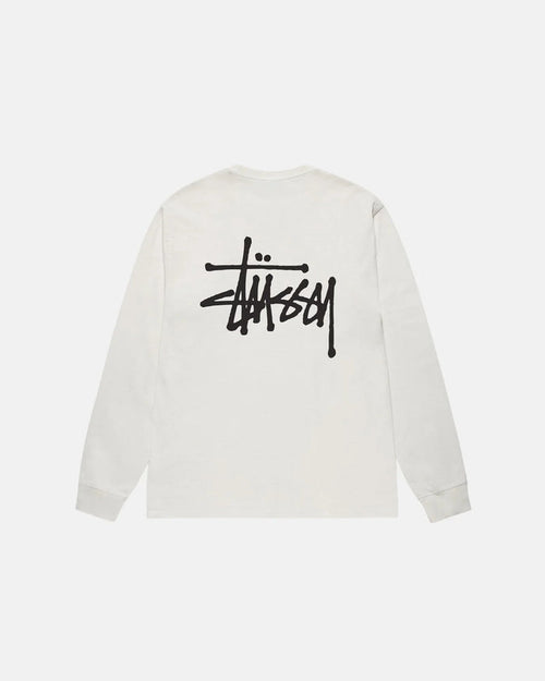 BASIC STÜSSY LS TEE PIGMENT DYED - Four Street
