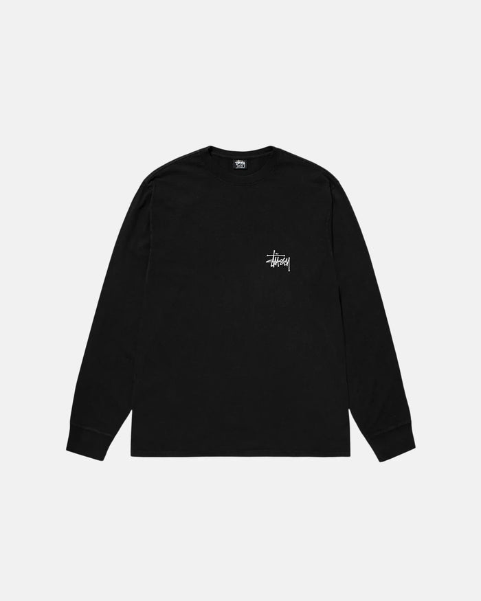 BASIC STÜSSY LS TEE PIGMENT DYED - Four Street