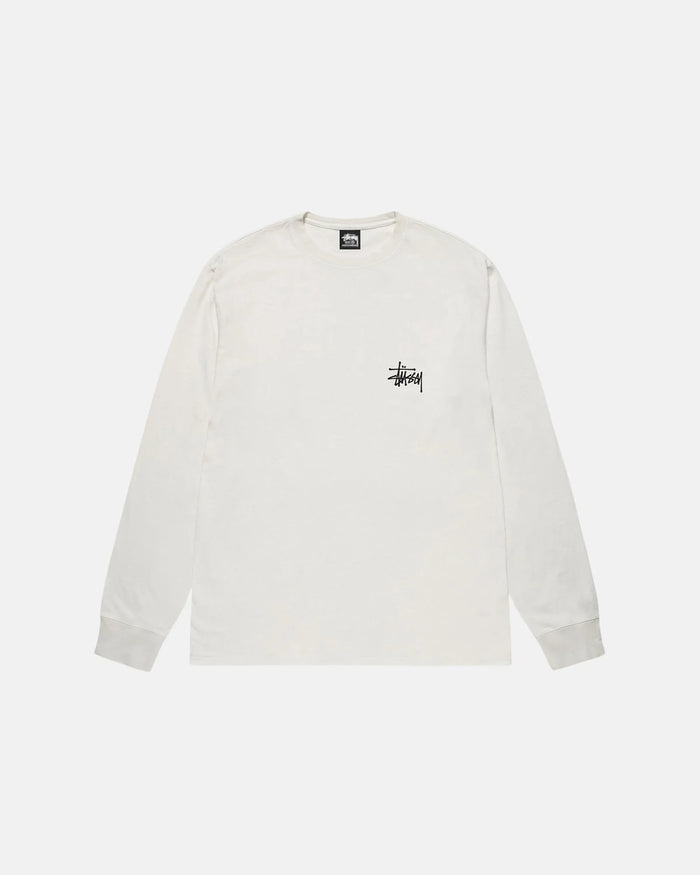 BASIC STÜSSY LS TEE PIGMENT DYED - Four Street