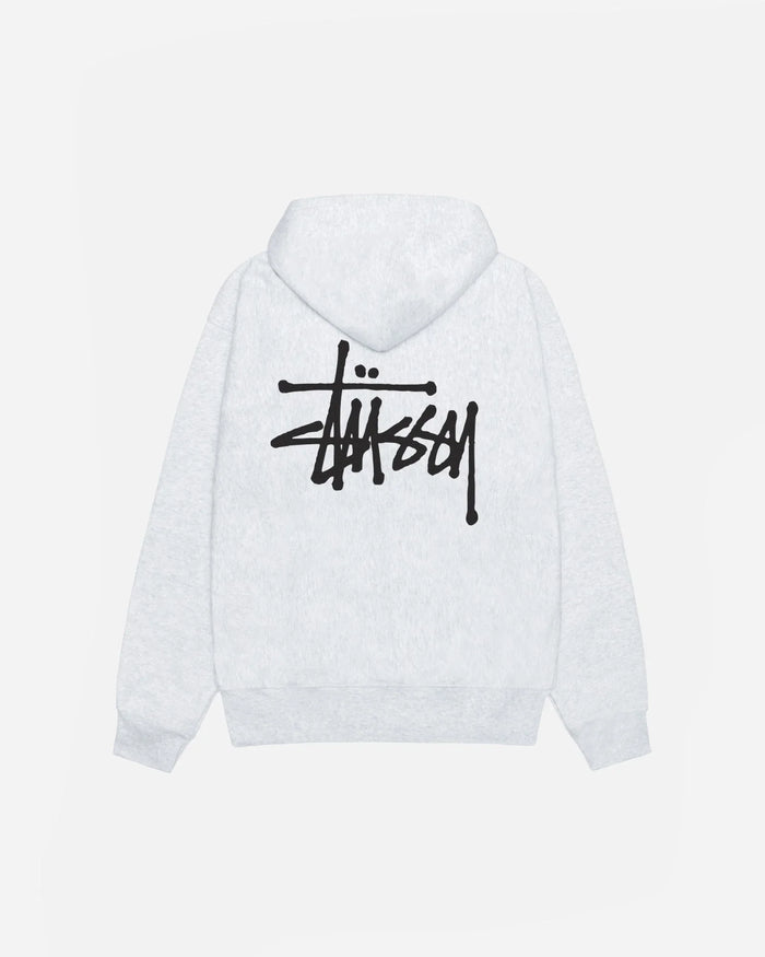 BASIC STÜSSY ZIP HOODIE - Four Street