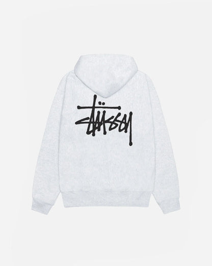 BASIC STÜSSY ZIP HOODIE - Four Street