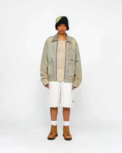 BEACH SHORT BRUSHED COTTON - Four Street