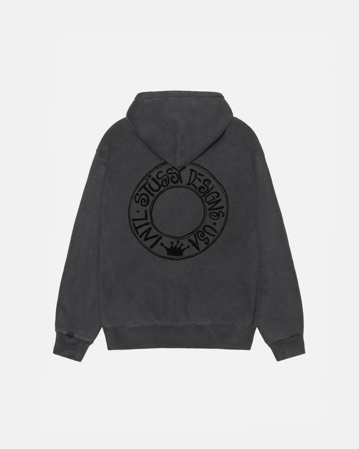 BUANA HOODIE PIGMENT DYED - Four Street