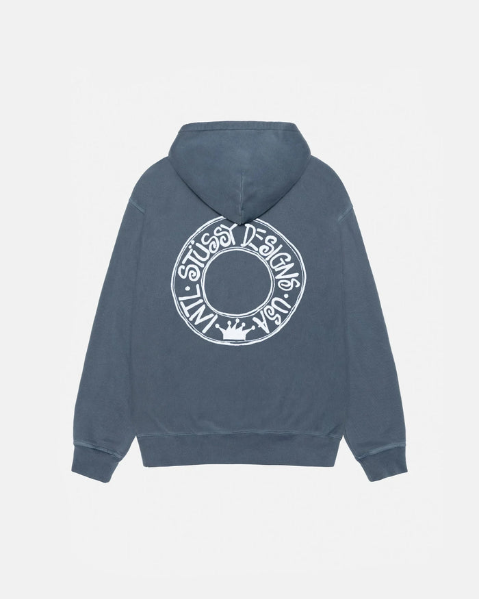 BUANA HOODIE PIGMENT DYED - Four Street