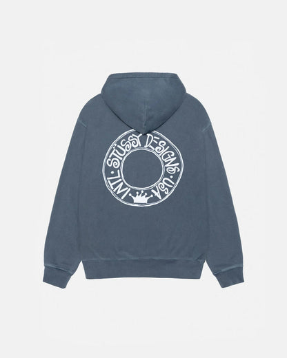 BUANA HOODIE PIGMENT DYED - Four Street