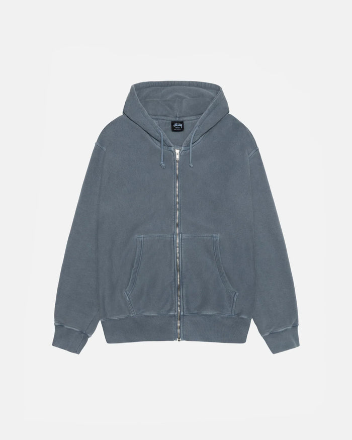 BUANA ZIP HOODIE PIGMENT DYED - Four Street
