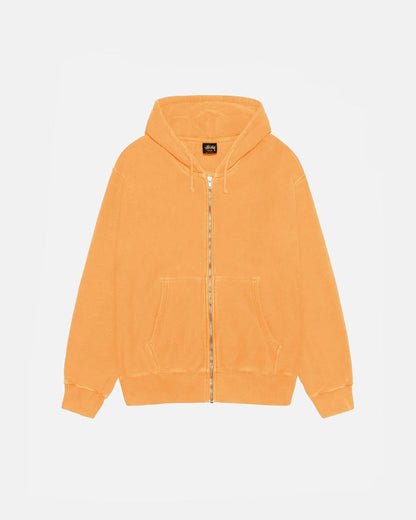 BUANA ZIP HOODIE PIGMENT DYED - Four Street